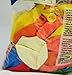 PMU Balloons 17 Inch PartyTex Assorted w/White Premier Helium Quality Latex Balloons for Photo Shoot, Wedding, Baby Shower, Birthday Party and Event Decoration Pkg/72