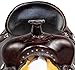 AceRugs Endurance Saddle Size 16″ 17″ 18″ Western Pleasure Trail Riding Leather Tooled Premium Horse TACK Set (Brown Dark, 17)thumb 3