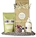 Victoria's Lavender Gift Basket for Women - Travel Massage Candle, Hand & Body Lotion, Bath Salts & Lavender Sachet, Skin Care, Beauty Products for Women, Body Wash Set, Spa Kit, Made in The USA