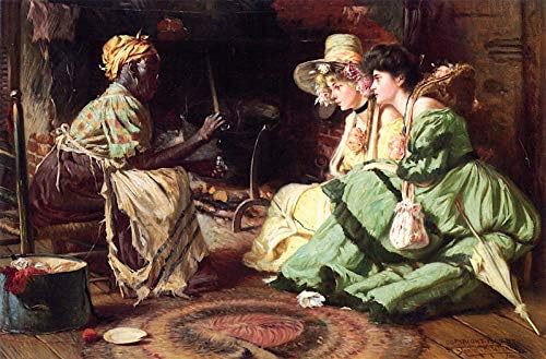 Harry Roseland The Love Drops 1906 Private Collection 30" x 20" Fine Art Giclee Canvas Print (Unframed) Reproduction