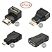 HDMI Cable Coupler Gold Plated HDMI Cable Connector hdmi Cable Adapter 1.4V Supports 3D & 4K Resolution