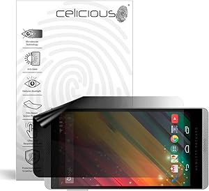 Celicious Privacy Lite (Landscape) 2-Way Anti-Glare Anti-Spy Filter Screen Protector Film Compatible with HP Slate 6 VoiceTab II