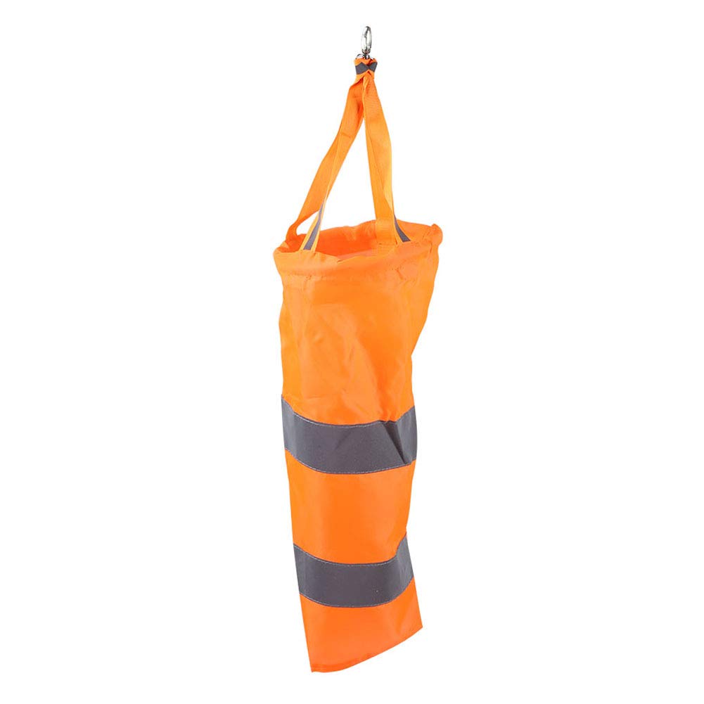 WolfGo Windsock - 40cm Nylon Airport Windsock Outdoor Wind Measurement Sock Bag with Reflective Belt