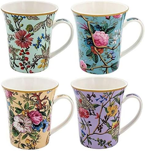 Lesser & Pavey William Kilburn Mugs Set of 4, 4 Count (Pack of 1)