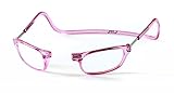 Clic Magnetic Reading Glasses in Pink +1.50