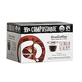 OneCoffee Organic Single Serve Coffee for Keurig Coffee Makers- 1 Box of 12 Cups (Colombian Blend(Medium Roast))