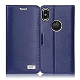 FYY [Genuine Leather] Wallet Case for iPhone Xs (5.8