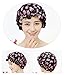 HiCollie 2 Pack Fashionable Women Waterproof Shower Bath Cap