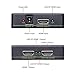 Tendak HDMI Splitter 1 in 2 out HDMI Splitter Amplifier for Dual Display Support Ultra HD 4K x 2K, 3D, Full HD 1080P for Amazon Fire TV Apple TV PS3/4 Xbox Blu-ray