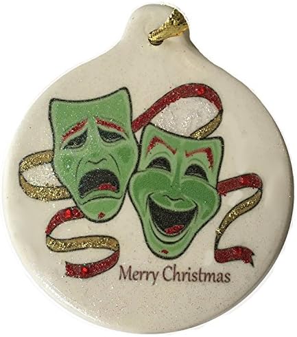 Comedy Tragedy Porcelain Ornament Theatre Drama