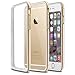 CIKOO Ultra Thin Slim Soft Rubber TPU Gel Bumper Case Cover Skin for iPhone 6 4.7 Inch (Gold)