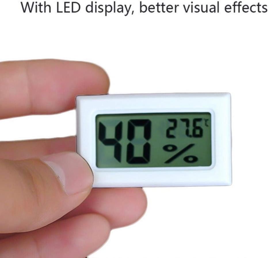 BWYFGRT Elektronisches digitales Thermometer Hygrometer 12 Innen
