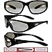 Global Vision Hercules Safety Sunglasses Black Frames with 24 Hour Photochromic Clear to Smoke Lenses ANSI Z87.1+