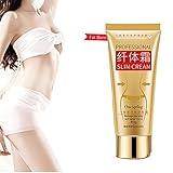 Slimming Cream,60g Slim Extreme Skin Tight Shaping Body Weight Loss Anti-Cellulite for Thighs, Buttocks, Tummy Firming Cream