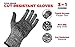 TYH Supplies Cut Resistant Gloves High Performance Level 5 Protection EN388 Food Grade Durable Anti-Cutting Gloves, Super slash/cut proof, Grip Dots, Capacitive Touch Finger Tips, Medium Size 
