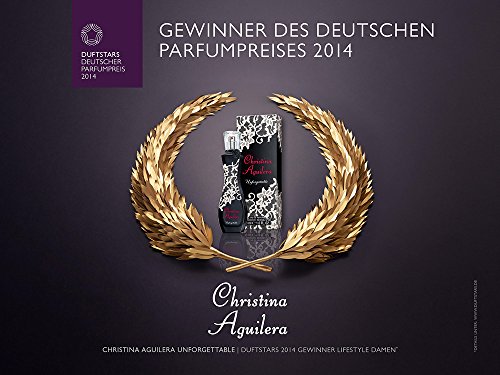 Christina Aguilera Unforgettable Eau de Parfum Spray for Women, 1.7 Ounce