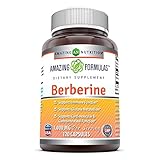 Amazing Nutrition Berberine Plus 500 mg 120 Capsules - Supports immune system - Supports glucose metabolism - Aid in healthy weight management