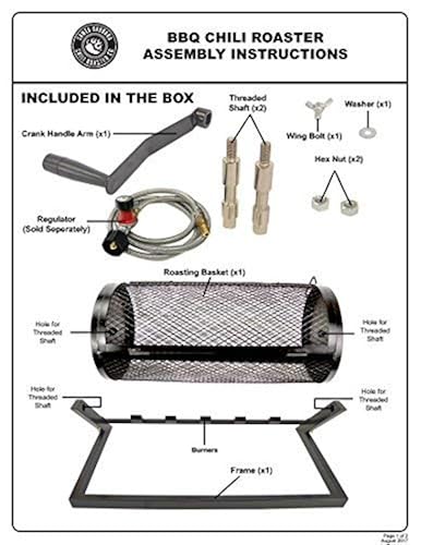 Santa Barbara Chili Roaster CR-BARBACOA-1 Burner Hatch Chile