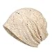 Lace Floral Beanie Hat Diamonds Beads Chemo Cap Soft Comfort Chic Slouchy Hats for Women
