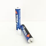 Auto Glass Sealant Windshield Urethane Glue SIKA TITAN P2G Primerless Adhesive x2