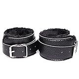 Hifine Fur Wrist Bondage/ Handcuffs Restraint for SM Sex Games