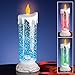 Collections Etc Color Changing Snow Globe Candle - 11.500 x 5.250 x 5.250
