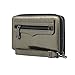 Rebecca Minkoff, Regan Universal Wristlet Case Designer Clutch Wristlet fits Most Smartphones - Cracked Leather Anthracite