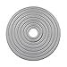 Whitelotous Cutting Dies Cut Dies Stencil Metal Template Mould for DIY Scrapbook Album Paper Card (8 pcs Circles)