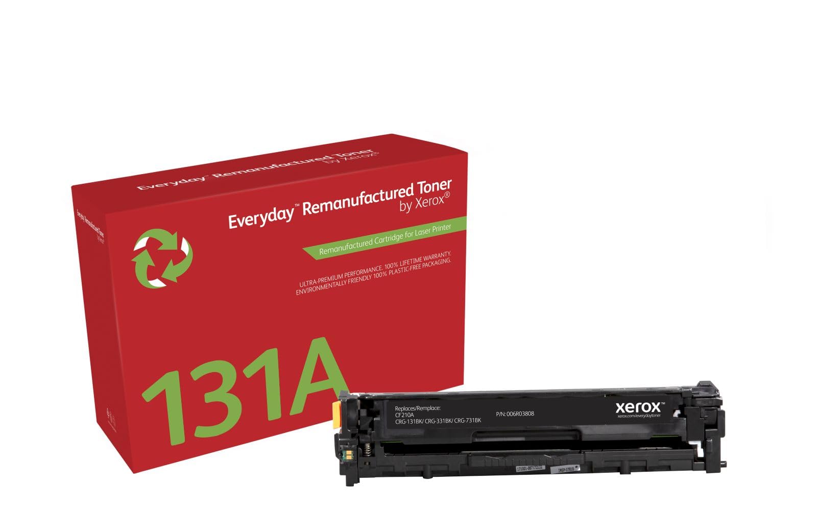 Xerox Everyday Compatible HP 131A CF210A Black Toner, Standard Capacity, Remanufactured