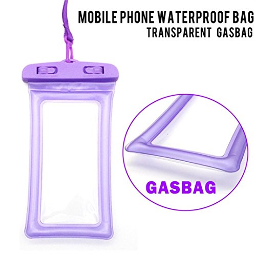Morrivoe Waterproof Case for iPhone Floating Protect Case Snorkerling Skiing Phone Case Waterproof Pouch Cell Phone Dry Bag for iPhone 8/8 Plus/X/7/7 Plus