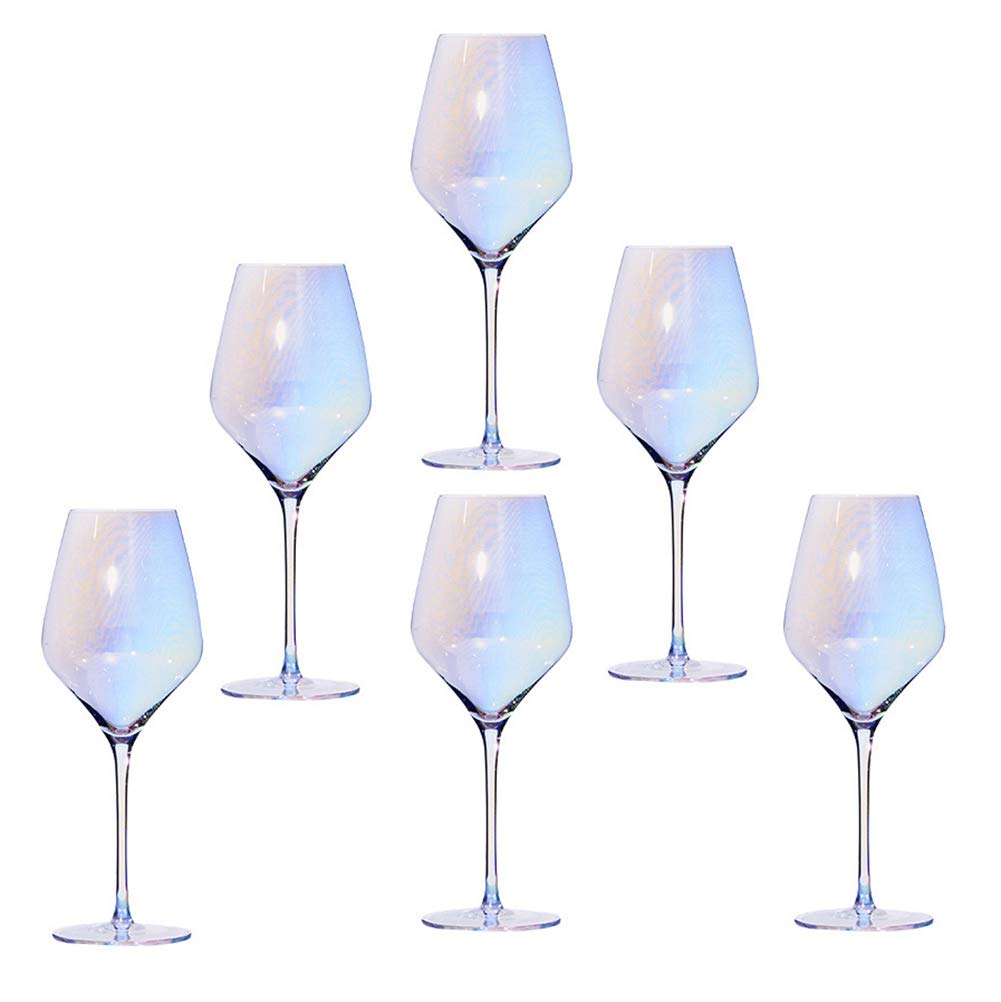 Glassware Drinkware Juice Whiskey Cocktail Glass Bar Supplies Rainbow Red Wine Glass Set Plating Glassware Set Of 6 Home Heiber Com My