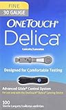 One Touch Delica 30 Gauge Lancets, 100 Count