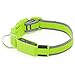 HiGuard LED Dog Collar, USB Rechargeable Glowing Pet Collar Night Safety LED Light Up with Nylon Webbing Perfect for Small, Medium, Large Dogs (Small Collar[8″-14″ inch / 20.3-35.5cm], Neon Green)thumb 2