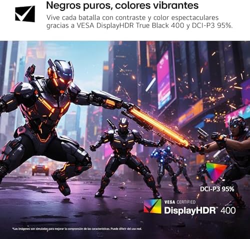 27G610A-B - Monitor Ultragear Gaming, 27", IPS, 2560x1440, 16:9, 200 Hz, 1 ms/HDR10/FreeSync Premium, Não curvo, Ajustável em Altura, Roxo Acinzentado Matte