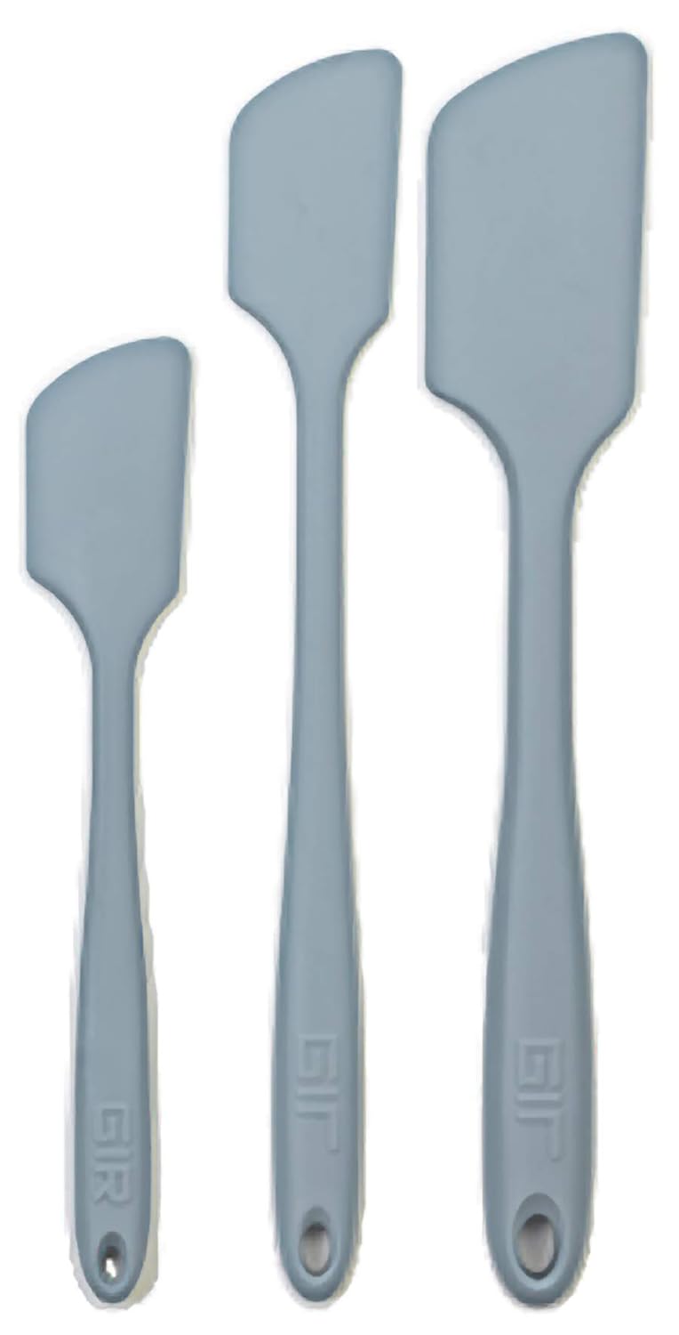 GIR: Get It Right All Silicone Mini, Skinny & Ultimate Spatula 3 Pc Set (Slate)
