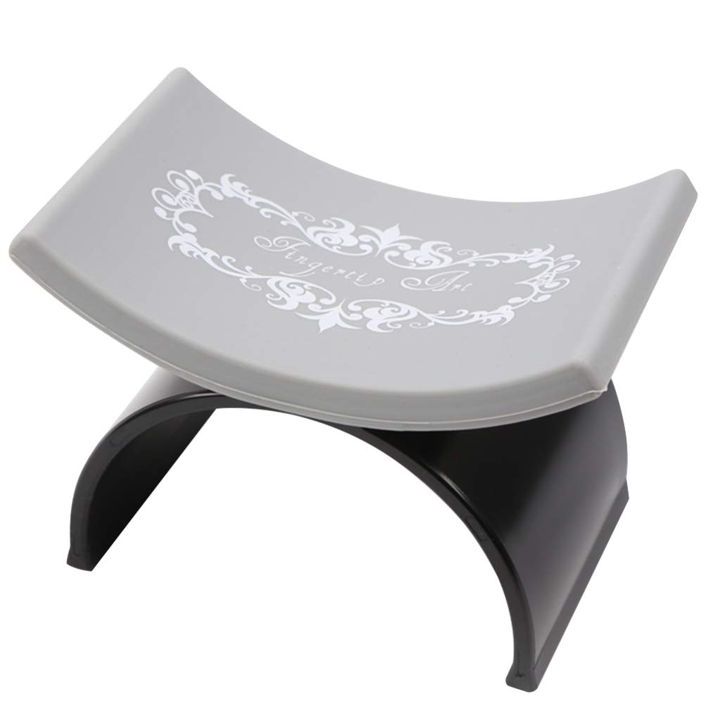 FRCOLOR Nail Hand Pillow Nail art Cushion Pillow Salon Hand Holder Nail Arm Rest Manicure Accessories Nail Tool Equipment (Black)