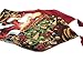 Tache Festive Winter Holiday Christmas Down The Chimney Decorative Tapestry Table Runners, 13 x 54