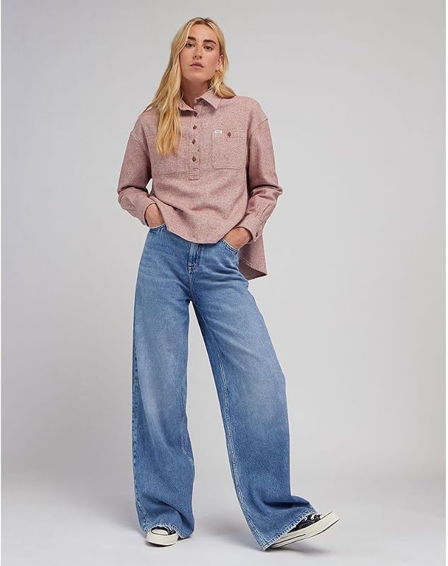 - Jeans Damen - High Waist Wide Leg Fit - Stella - Take The Hint