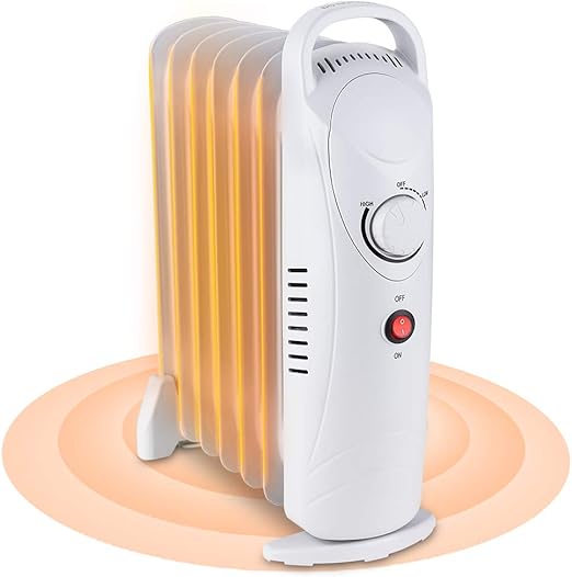 Oil Filled Radiator Heater, Small 
