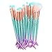 OVERMAL 12PCS Make Up Foundation Eyebrow Eyeliner Blush Cosmetic Concealer Brushes