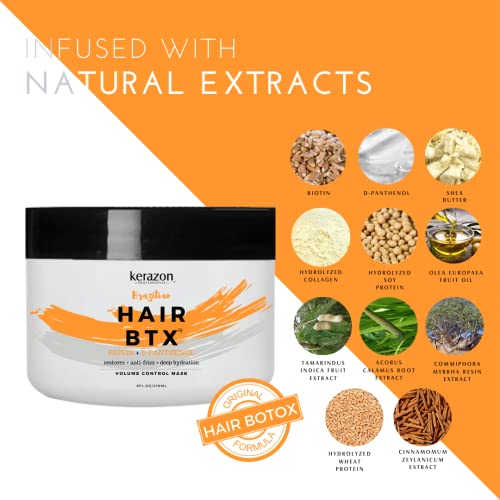 KERAZON Hair Botox Treatment 8oz/236ml provides smoothing, deep