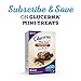 Glucerna Mini Treat Bars, To Help Manage Blood Sugar, Chocolate Peanut, 0.70 oz, 36 count