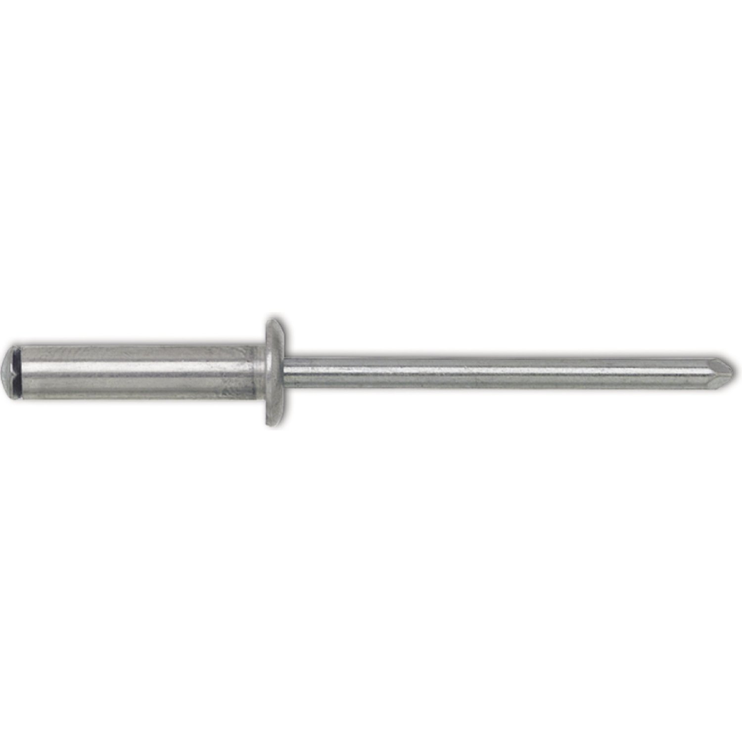 Gesipa 1433745 Expanding Rivets Flat Round Head Aluminium with Steel Bolt 4.8 x 20 mm Pack of 250