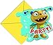 Procos S.A Henry Hugglemonster Party Invitations (Pack of 6)