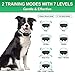 AERZETIX Dog Bark Collar, Rechargeable Anti Barking Shock Collar for Small Medium Large Dogs, Adjustable Training Collar Rainproof Beep Vibration Device – No Harm Control Collar [Newest 2019]thumb 1