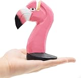 VIPbuy Hand Carved Wood Eyeglasses Holder Flamingo Stand Desk Decor view 7