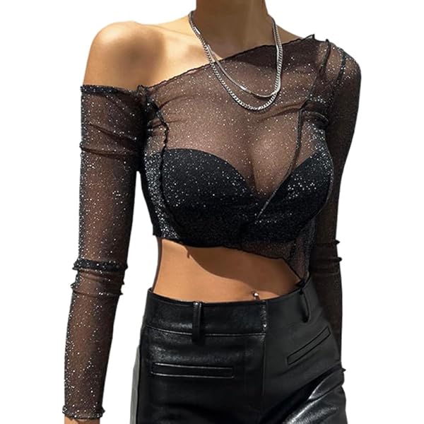 トップス ROMANTIC PATCHWORK SEE-THROUGH TOPS Britt Patchwork Top - Red | Three Bird Nest