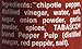 Mini Tabasco Chipotle Pepper Sauce Bottles 1/8 Oz. - Pack of 10 Little Bottles