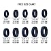AVEN Mens Silicone Wedding Ring - 3 Rings Pack - 8.7mm Wide(2mm Thick)-Black,Navy Blue,Gray(9)