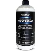 AQUA-X Grout Sealer (1 Qt): Professional-Grade Impregnator Sealant for Shower Tile Grout and Backsplash - Long-Lasting with Fast-Drying Formula